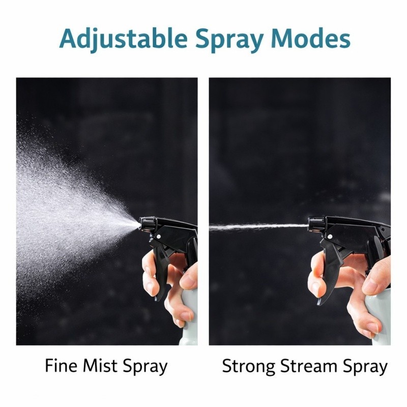 Plastic Trigger Spray Bottle 16 OZ Heavy Duty Chemical Resistant Sprayer gallery