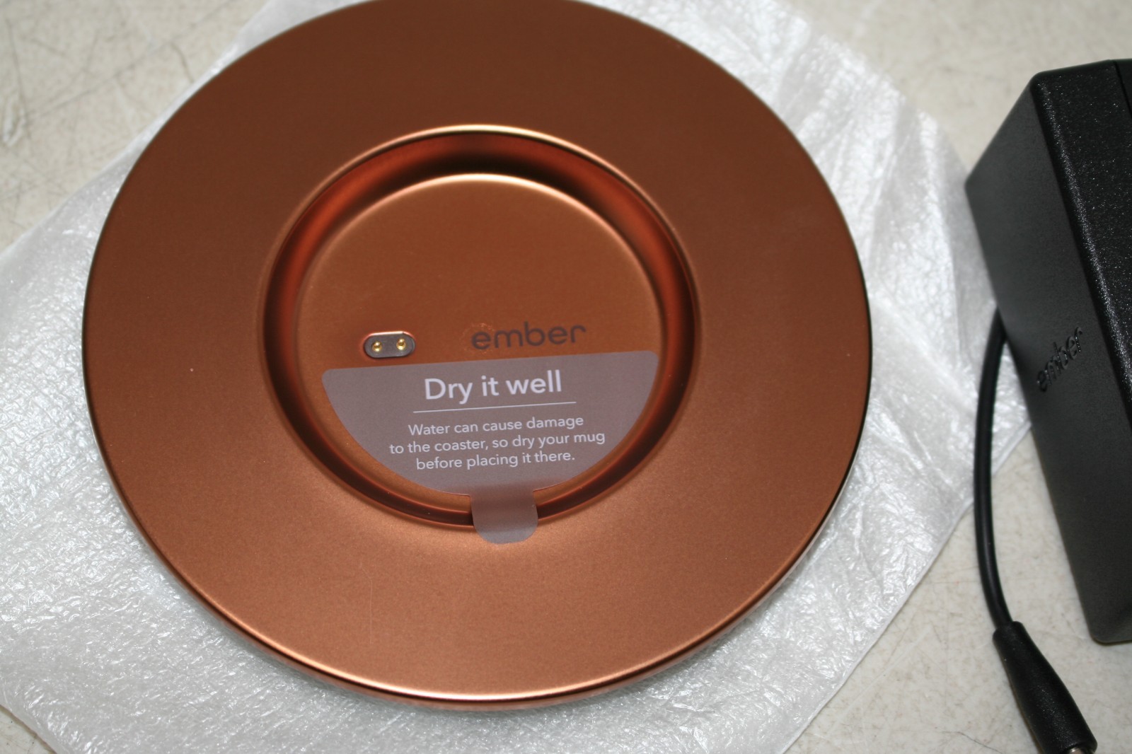 Ember Mug Charging Coaster Base Copper, Compatible with 10oz/14oz Ember Mug 2 gallery