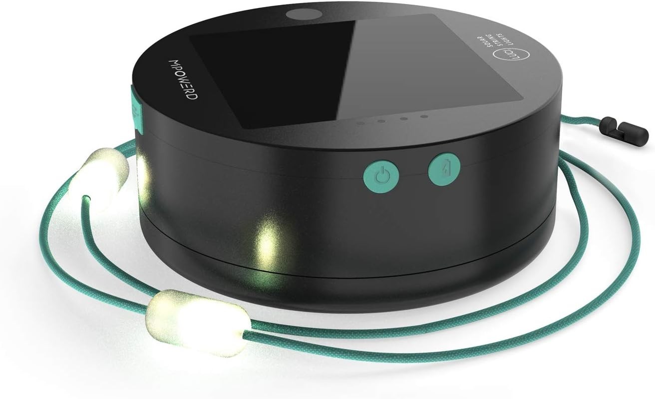 MPOWERD Luci Solar String Lights: Rechargeable via Solar & USB, 18' , warm White gallery