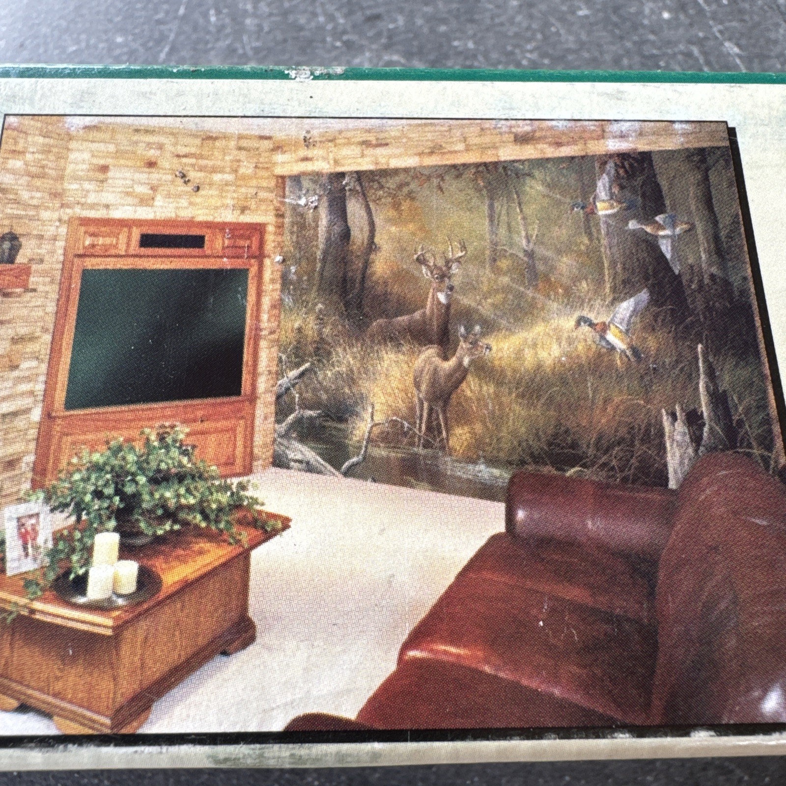 Wall Mural October Memories Mallard Ducks And Deer 8ft X 13ft Wallpaper Wildlife gallery