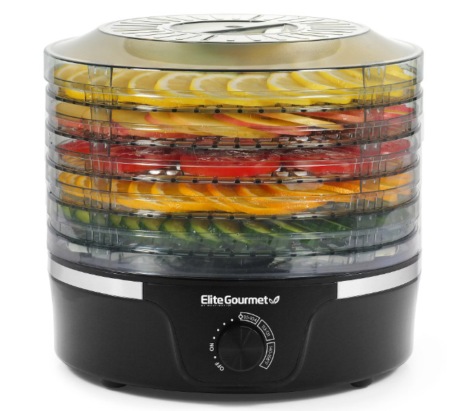 5-Tray Food Dehydrator with Adjustable Dial Fruit Meat Dryer Machine gallery