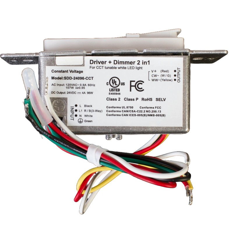 UL listed 24v Dimmable LED driver & CCT dimmer switch 2 in1 rocker for LED light gallery
