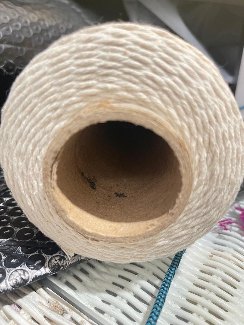 White Butchers / Baking Twine String 1 lb. Cone Ply Poly Cotton(Z9) gallery