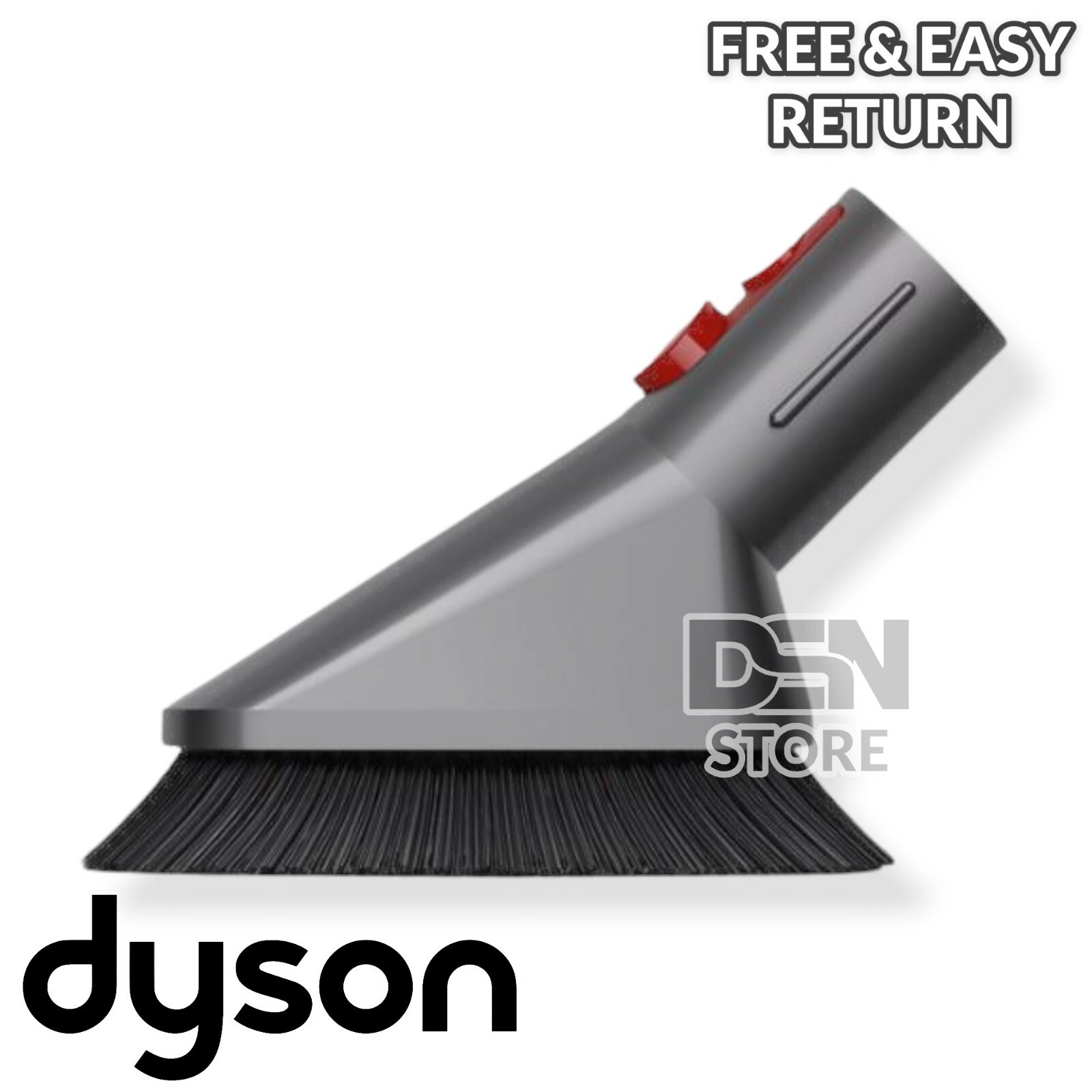 GENUINE Dyson Quick Release Mini soft Dusting Brush Accessory tool V11 V10 V8 V7 gallery