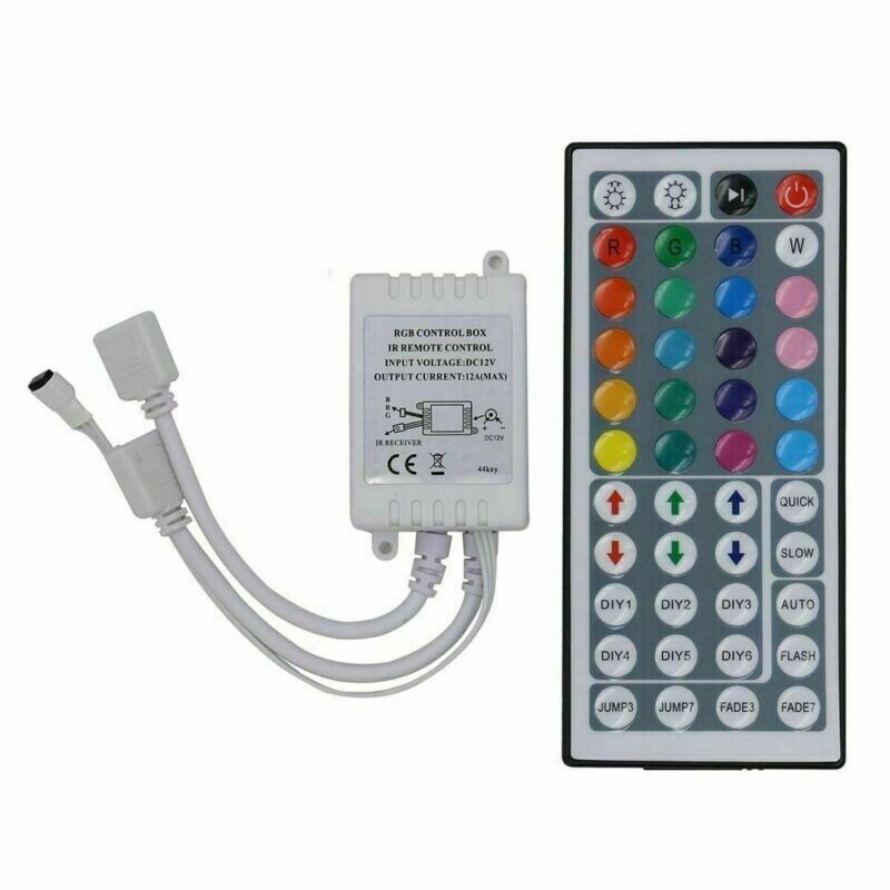 44 Key IR Remote Controller RGB Control Box DC 12V For LED 3528/5050 Strip Light gallery