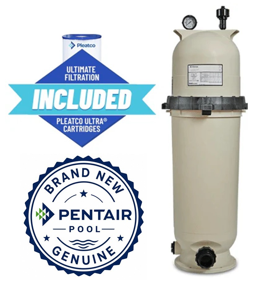 Pentair Pool Filter Clean & Clear 200 sqft Single Cartridge - 160318 gallery