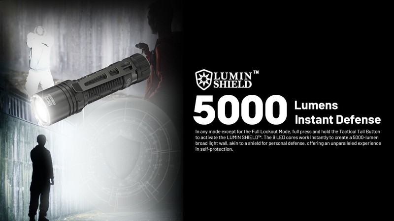 Nitecore EDC35 5000 Lumen Rechargeable EDC Flashlight gallery