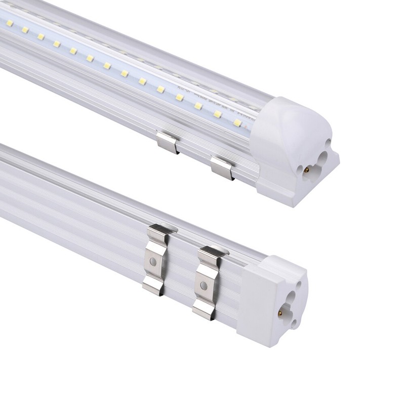 12Pack 8' Led Shop Light Fixture 72W 8FT Integrated Led Tube Light Bulbs 6000K gallery