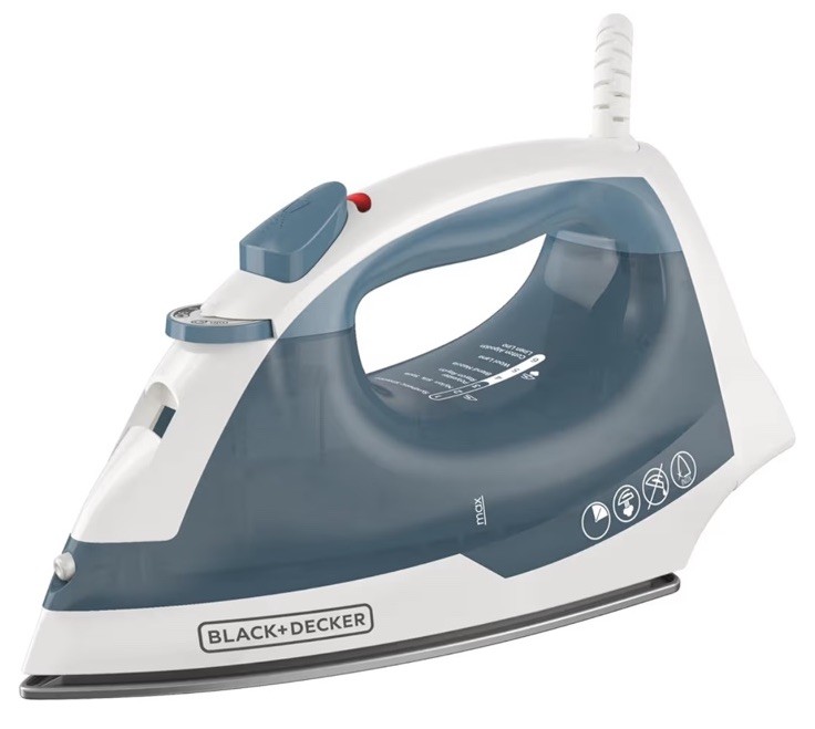 BLACK+DECKER Easy Steam Compact Iron for Clothes, Automatic Shutoff, Nonstick Pl gallery