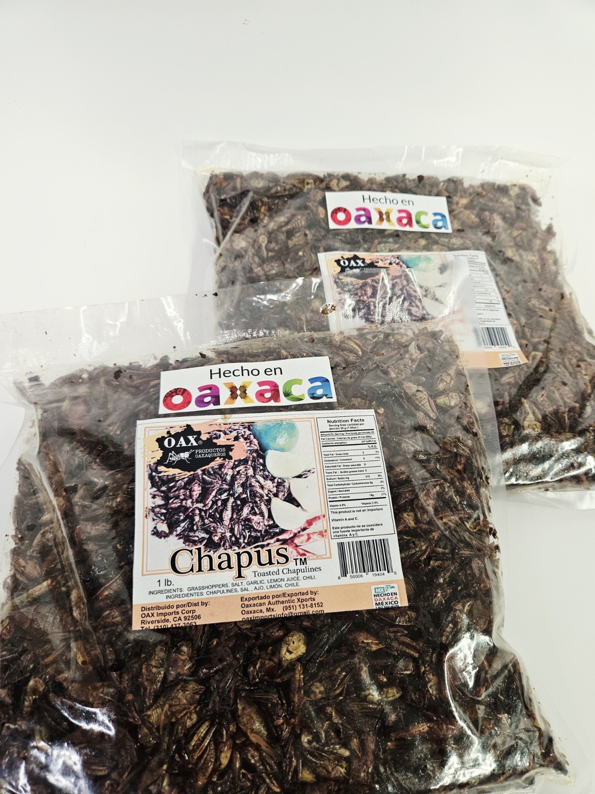 2 LB FRESH CHAPULINES PICOSITOS (spicy grasshoppers) OAXACA gallery