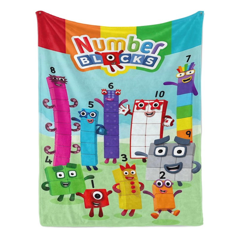 Number Blanket Soft Bed Sofa Throw Cozy Lightweight Birthday Gift gallery