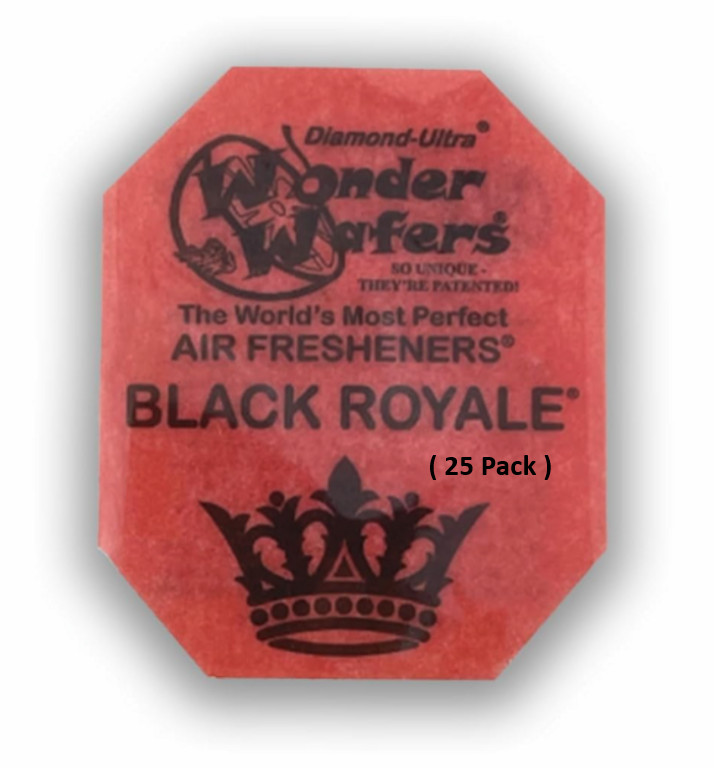 Wonder Wafers 25 CT Individually Wrapped Black Royale Air Fresheners gallery
