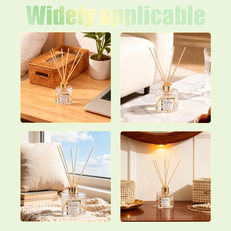 Reed Diffuser - 3.38 oz, suitable for home, bedroom, living room, and bathroom. gallery