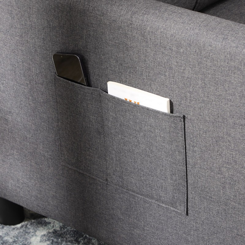 Folding Sofa Bed Pull Out Convertible Chair Bed w/ Adjustable Backrest Pillow gallery