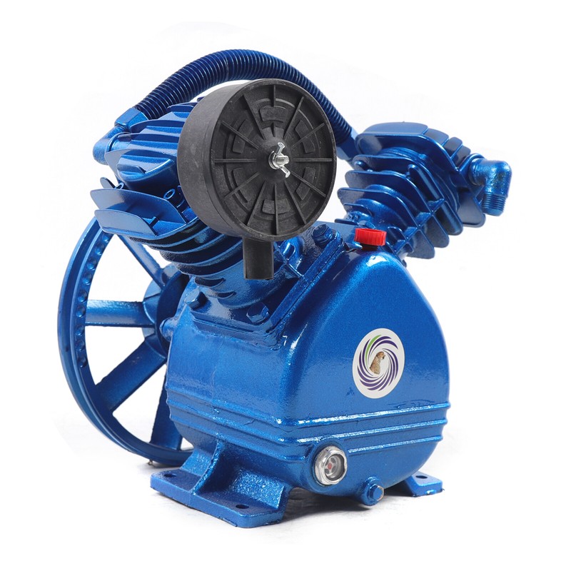 175psi V Style 2 Cylinder Air Compressor Pump Motor Head Double Stage Air Tool gallery