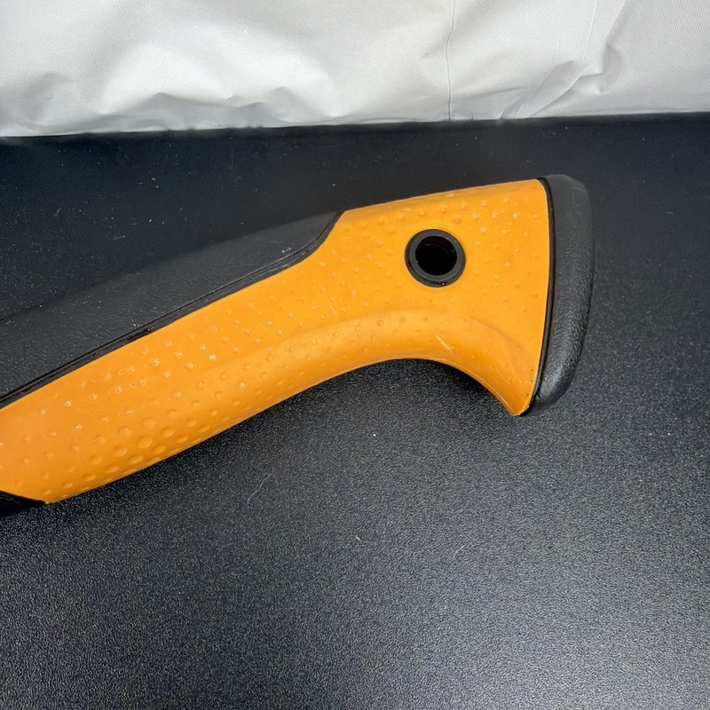 Fiskars Brush Clearing Machete 15" Blade w/ Sheath Brush Axe Knife gallery
