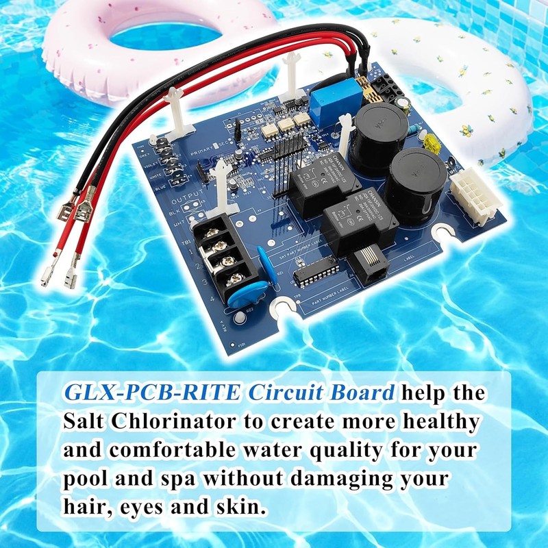 Effortlessly Enhance Your Pool with the GLX-PCB-RITE Chlorine Generator Board gallery