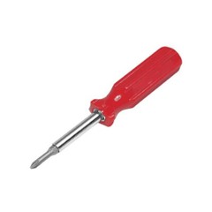 6 in 1 Screwdriver Nut Driver Flat Head & Phillips Reversible Ph1 PH2 CRV Bits