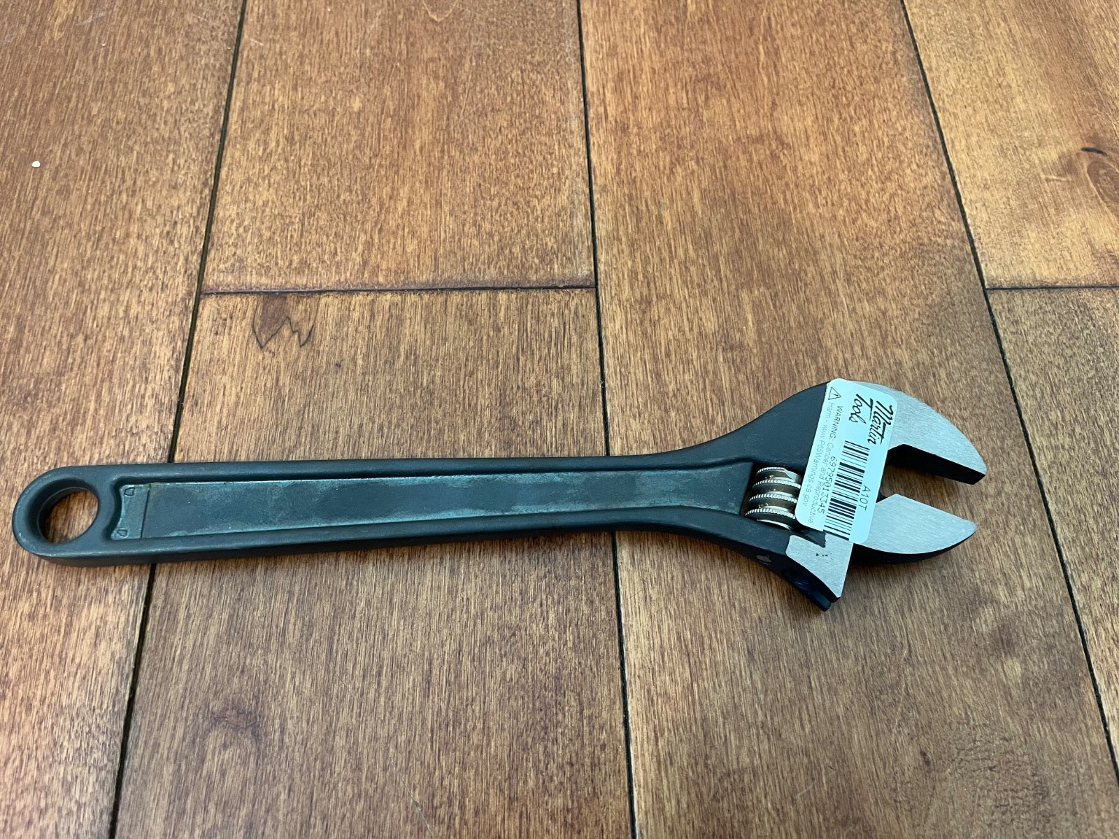 Martin Tools A-10-T 10" Adjustable Wrench Black Oxide Lightweight Made in USA gallery