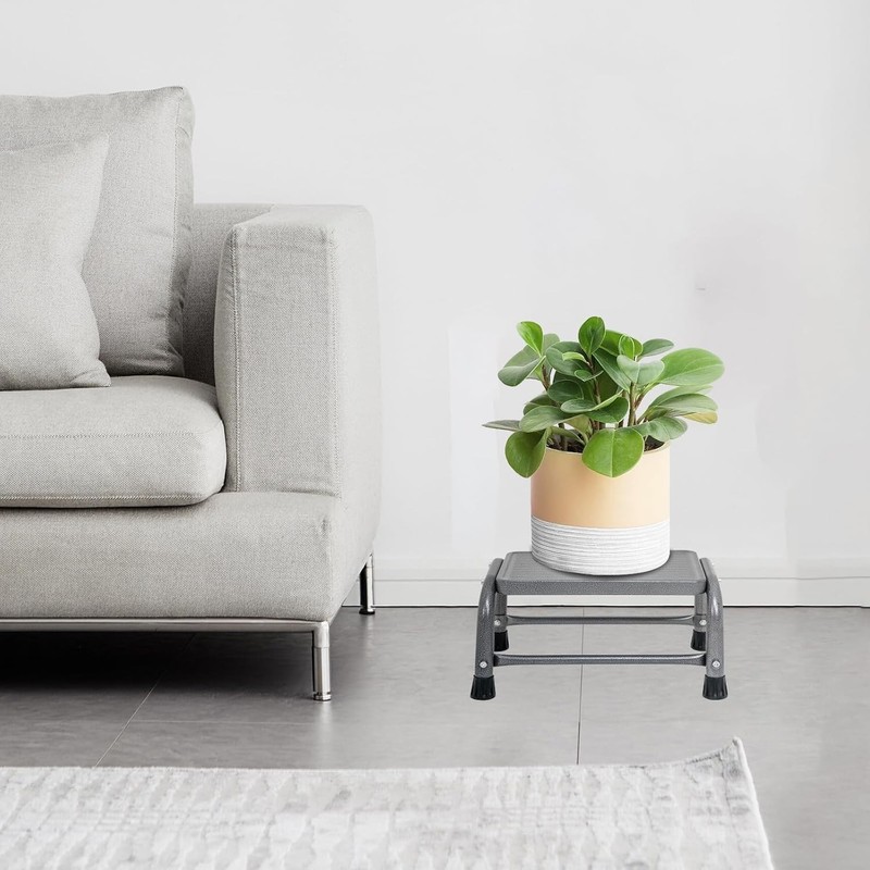 Step StoolFoot Stool with Non-Slip Rubber Feet Hold Up 500 Pounds Stepping St gallery