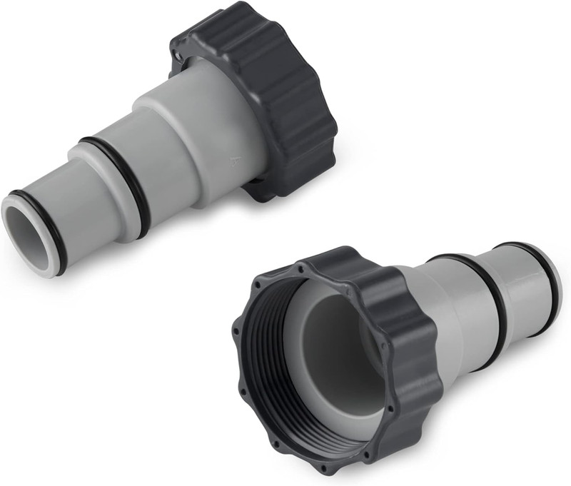 Intex Replacement Hose Adapter a W/Collar for Threaded Connection Pumps (Pair) gallery