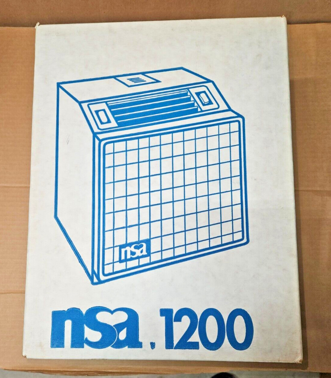 NSA Model 1200 Environmental Air Filter System OEM, New In Box gallery