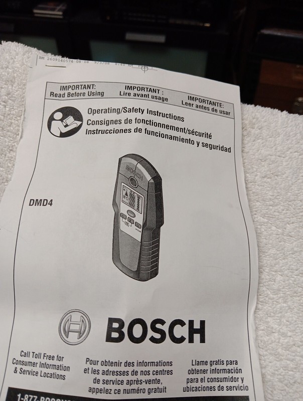 Bosch DMD4 Digital Multi Detector gallery