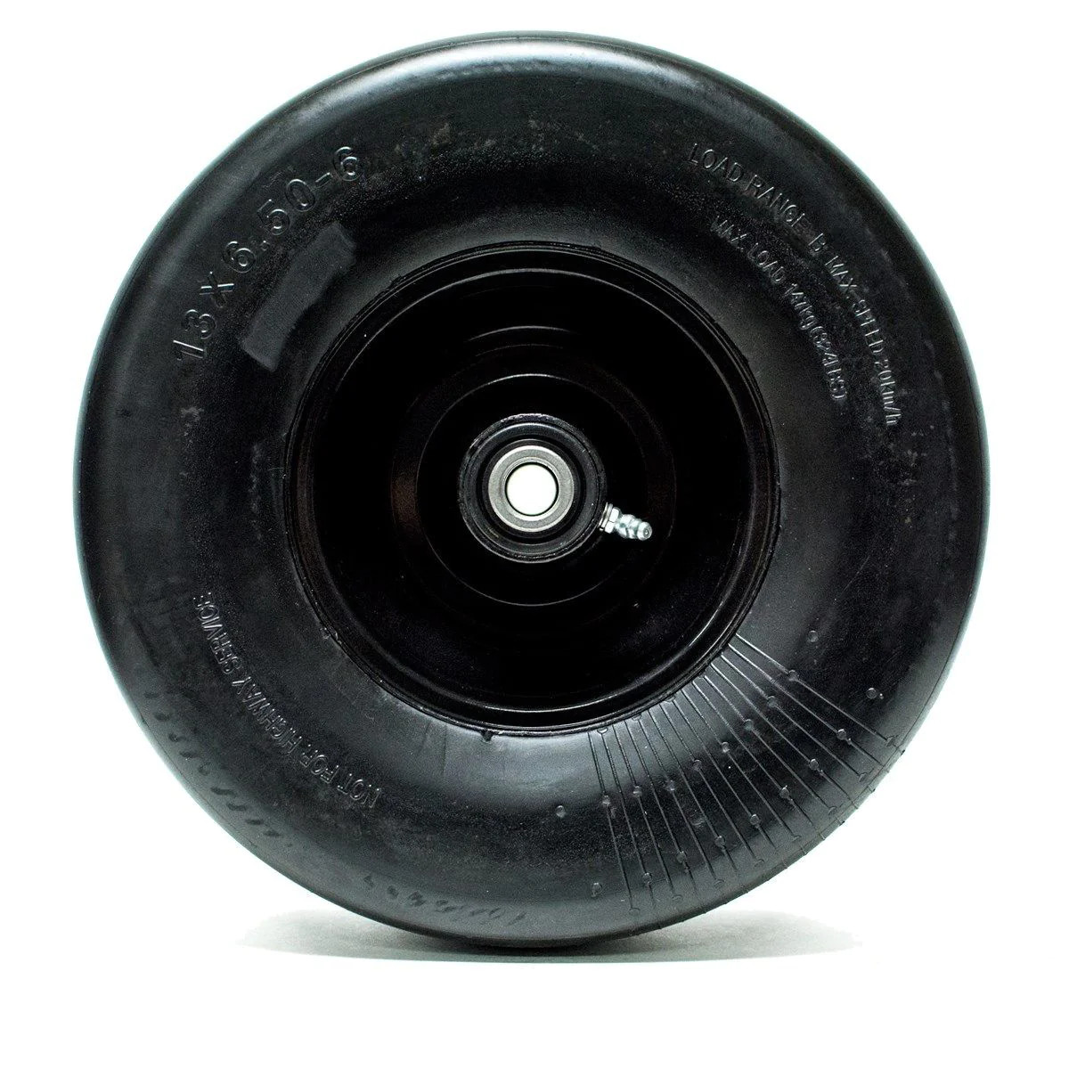 2PK Front Solid Tire Assembly 13X6.5-6 Flat Free Caster Wheel Fits Scag 482504 gallery