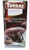 TORRAS 72% COCOA DARK CHOCOLATE 1-Bar-2.64 Oz Vegan No Sugar ADD GLUTEN FREE gallery