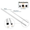 GFDesign Big Drinking Straws Reusable 12" Extra 12 inches, Stainless Steel gallery