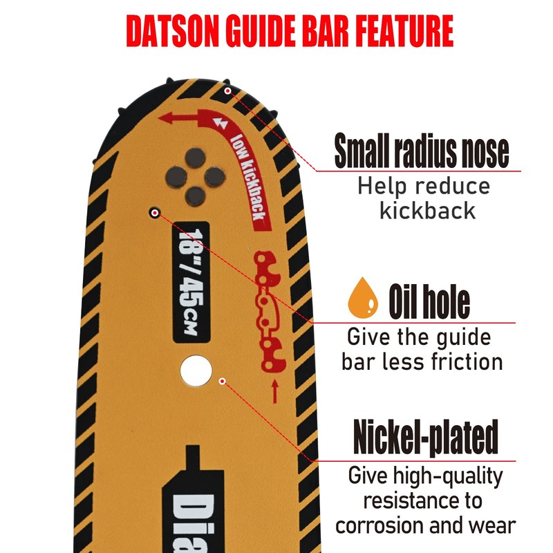 Chainsaw Guide Bar & 3 Chains For Stihl MS250 30050084717 18 Inch .063 .325 68DL gallery