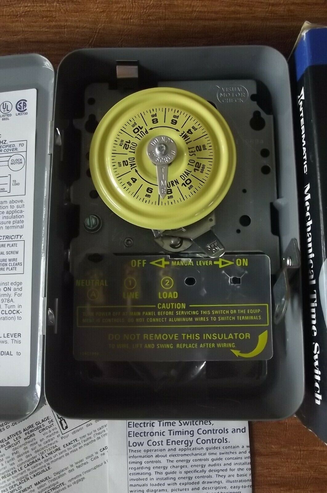 Intermatic Time Switch T101 - 120v SPST NIB ...Free Shipping gallery