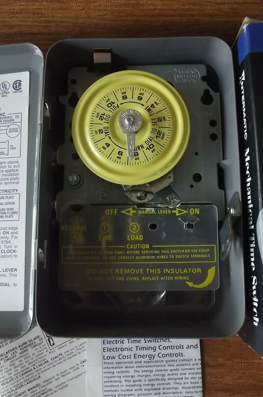 Intermatic Time Switch T101 - 120v SPST NIB ...Free Shipping gallery
