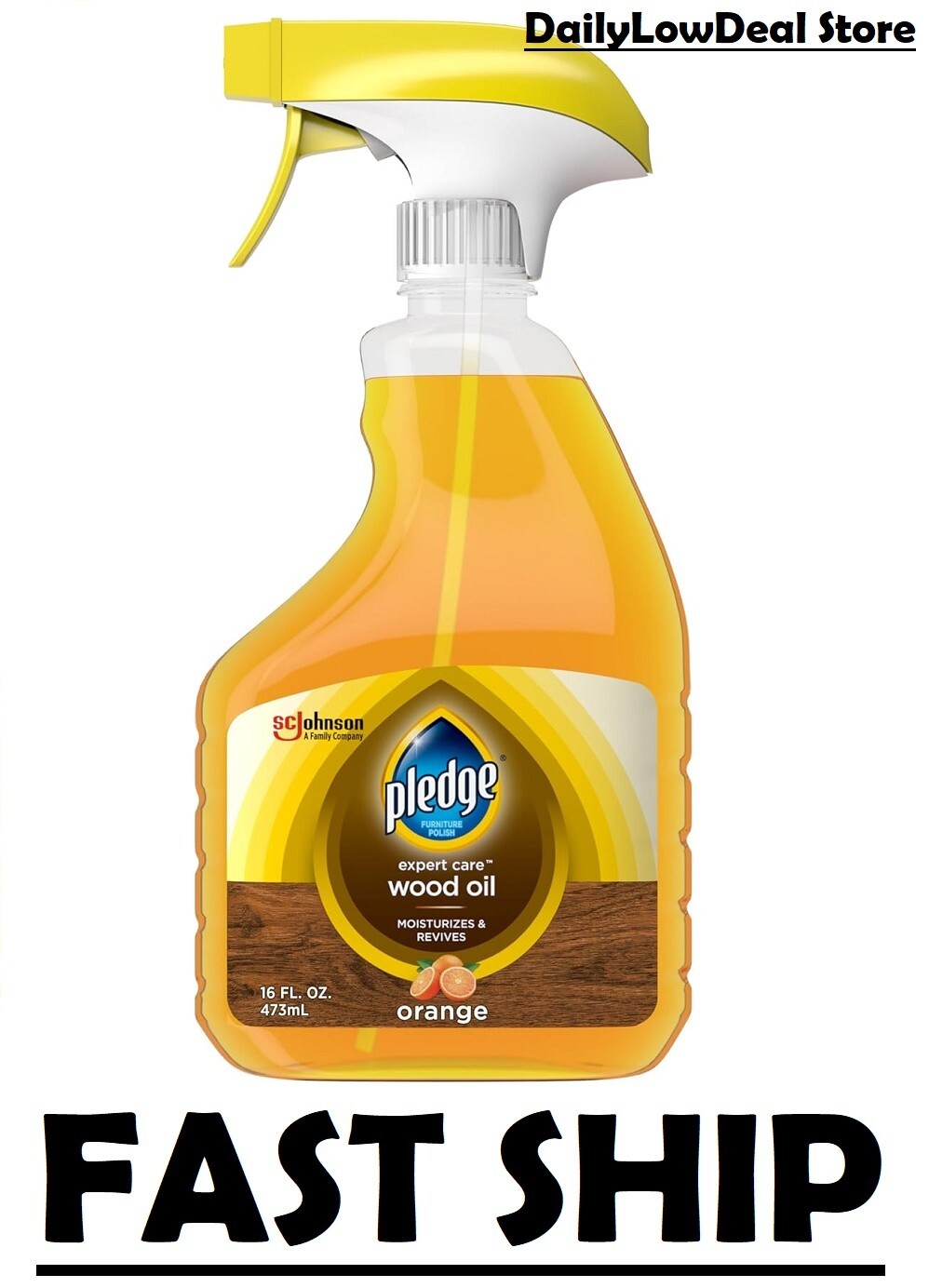 Pledge Orange Wood Oil 16 oz gallery