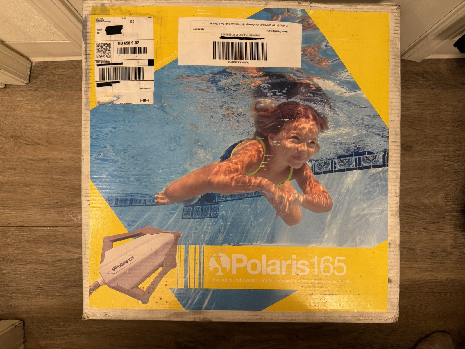 Polaris 165 Pressure-Side Pool Cleaner w/ 32 ft Hose for In-Ground Fresh Pools gallery