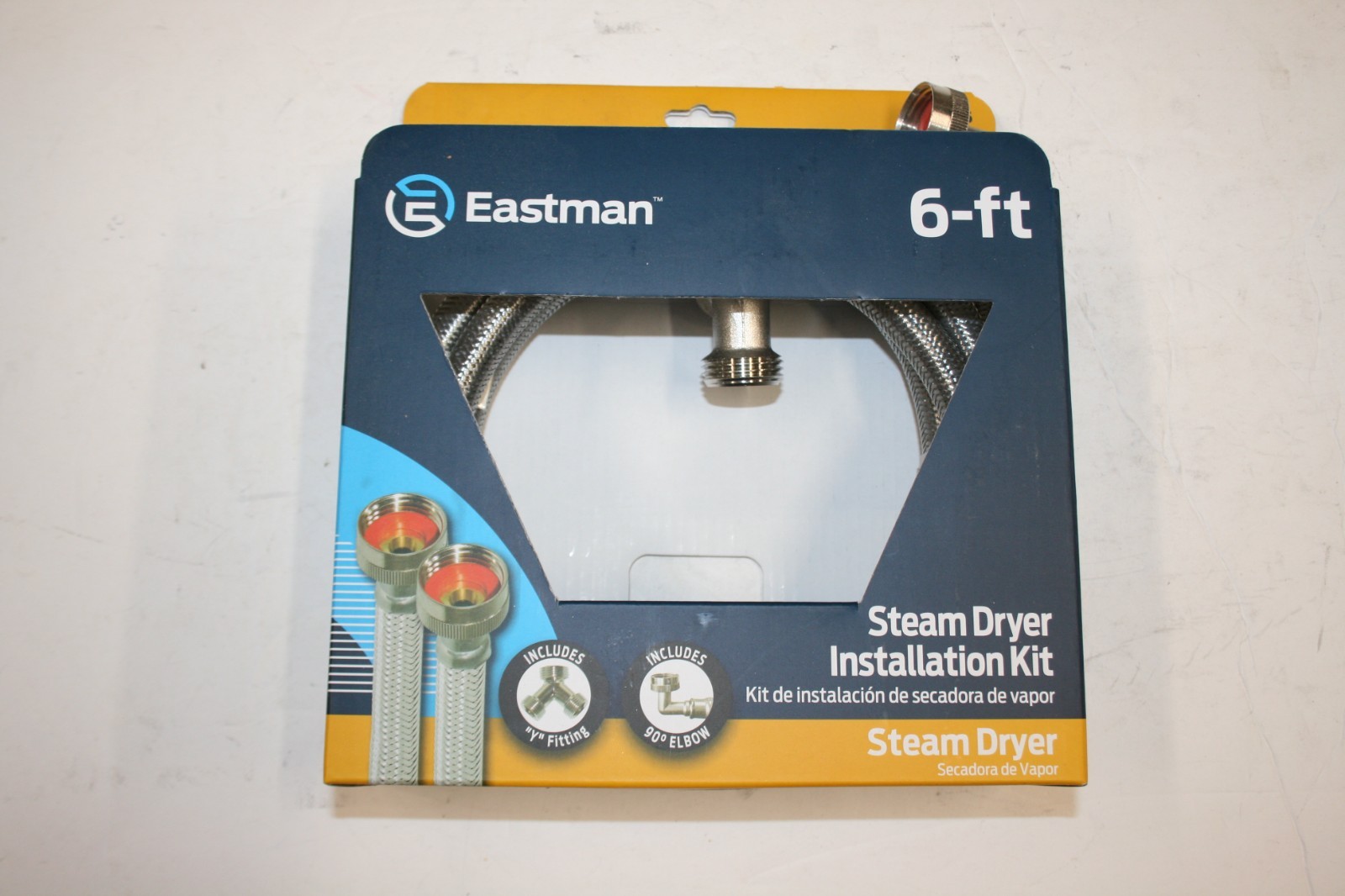 Eastman Steam Dryer Universal Connector Kit 3/4" Inlet 6ft Long 375855 gallery