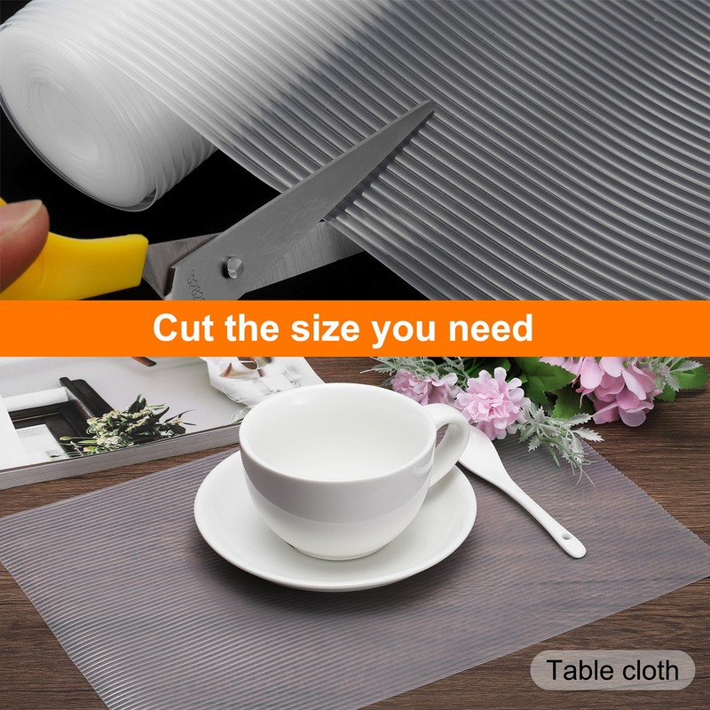 Shelf Liners for Kitchen Cabinets, 17.7 Inch x 9.8 FT Non-Slip Cabinet Liner gallery