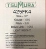 32" TsuMura LIGHT WEIGHT Guide Bar 3/8-050-105DL Makita Husqvarna Jonsered gallery
