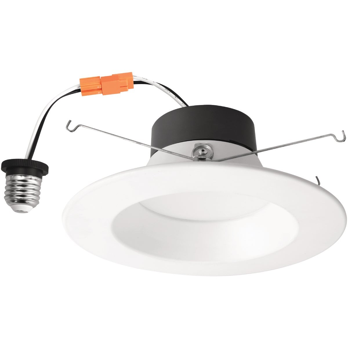 5 In./6 In. Retrofit IC Rated White LED CCT Tunable Downlight with Smooth Trim, gallery