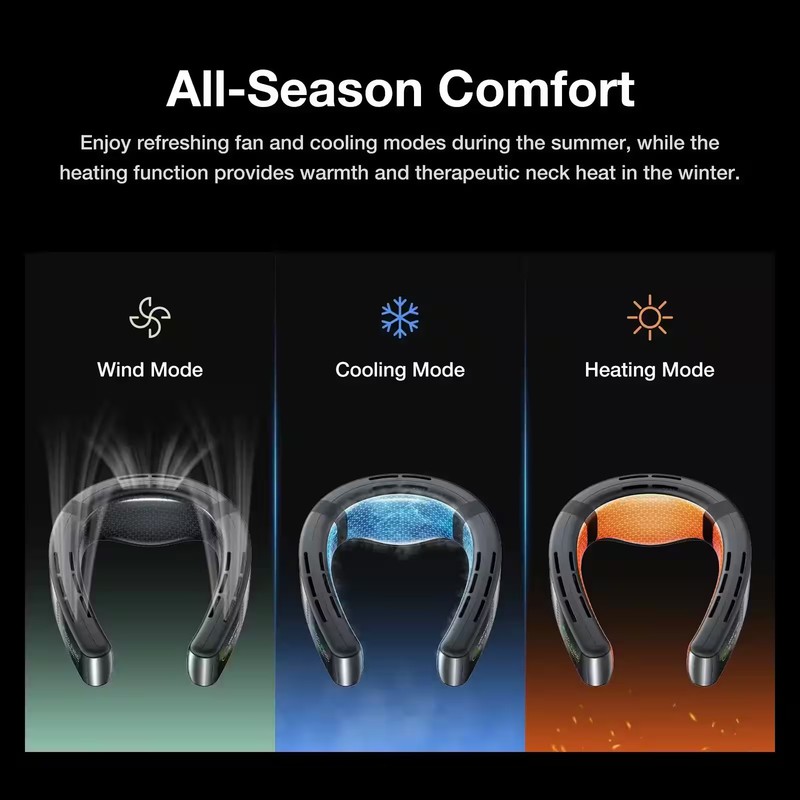 TORRAS - COOLiFY Cyber Ultimate Cooling Portable Neck Fan, Cooling, Heating, ... gallery