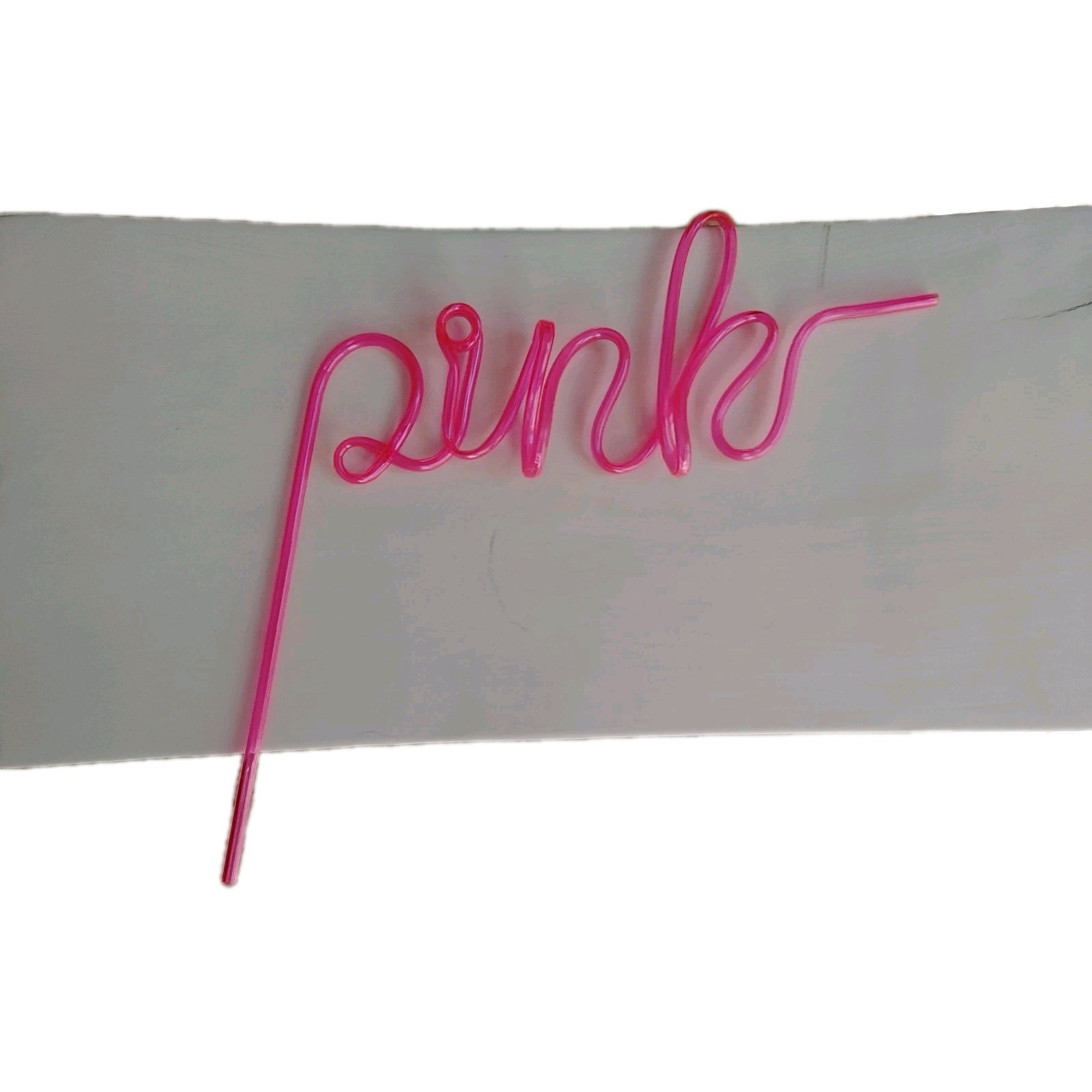Victorias Secret PINK Stylized Sippy Straw Extremely Rare Not Available 2 Public gallery
