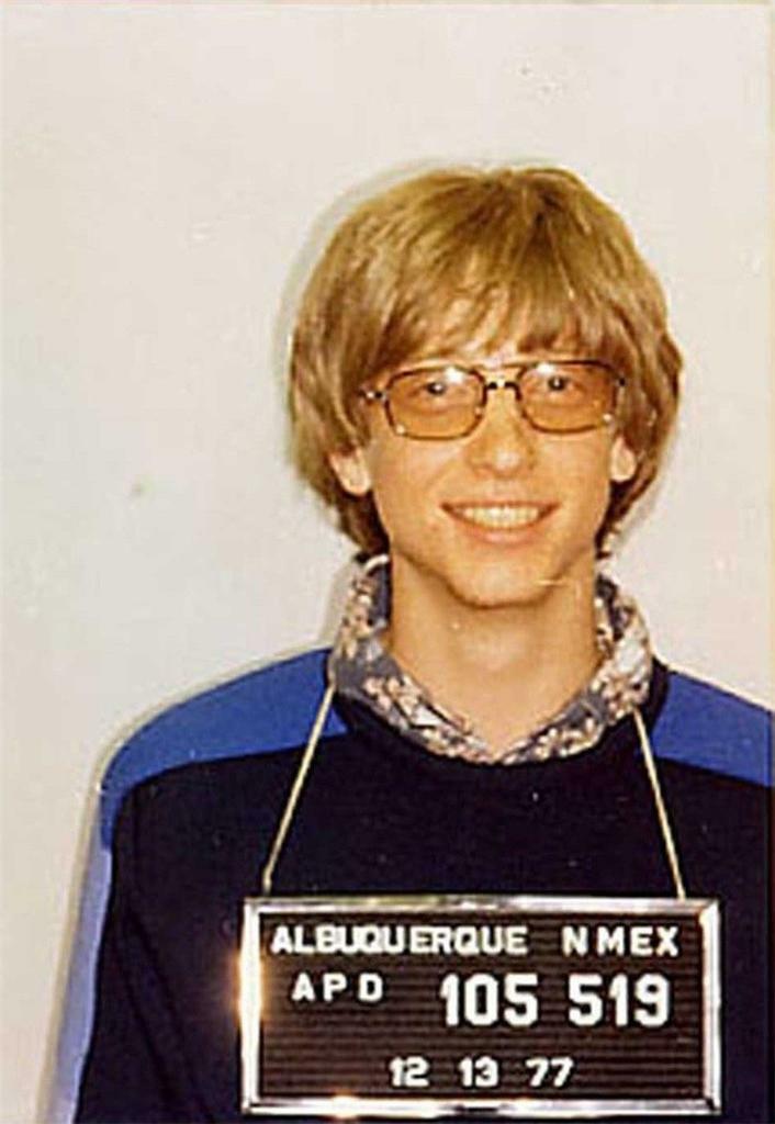 BILL GATES PORTRAIT MUG SHOT GLOSSY POSTER PICTURE PHOTO mugshot nerd geek 304 gallery