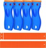 Plastic Razor Blade Scraper 4 Pcs and 120 Pcs Blades, Remove Label Decal Tool. gallery