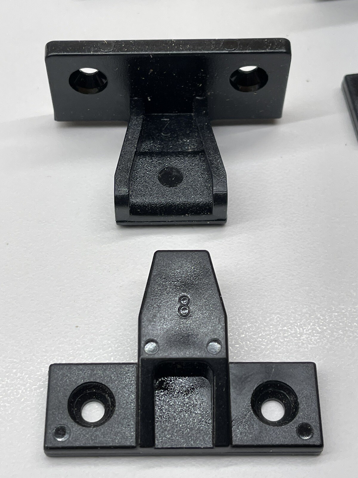 20-Pair Lot. Black Push In Fittings. Press Panel Clips Fasteners Kitchen Cabinet gallery