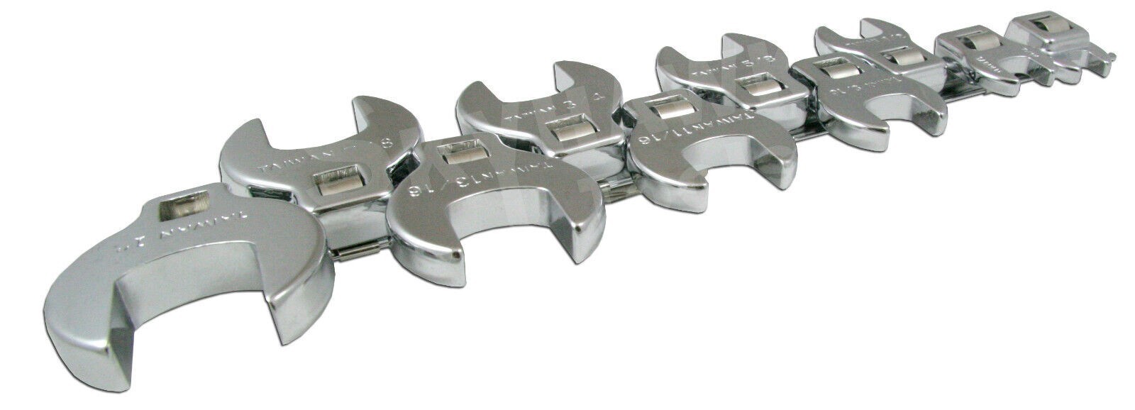 10-Pc 3/8" Dr Crows Foot Wrench Set (MM) 10-24MM, ACWCF10M gallery