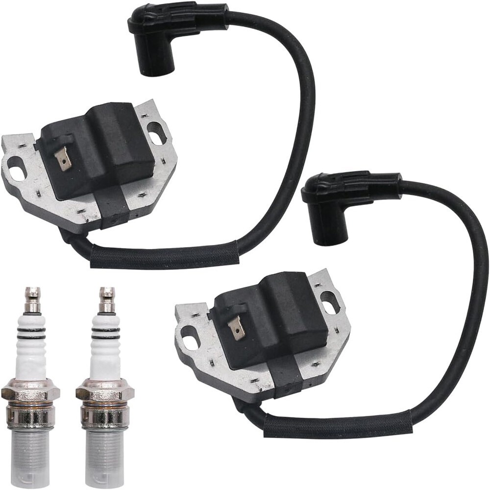2Pcs Ignition Coil w/ Spark Plug For KAWASAKI FR FS FX Series Engines 21171-0743 gallery