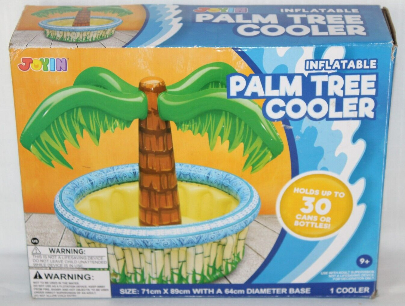 NEW Open Box Joyin Inflatable Tropical Palm Tree Tiki Summer Party Cooler #6 gallery