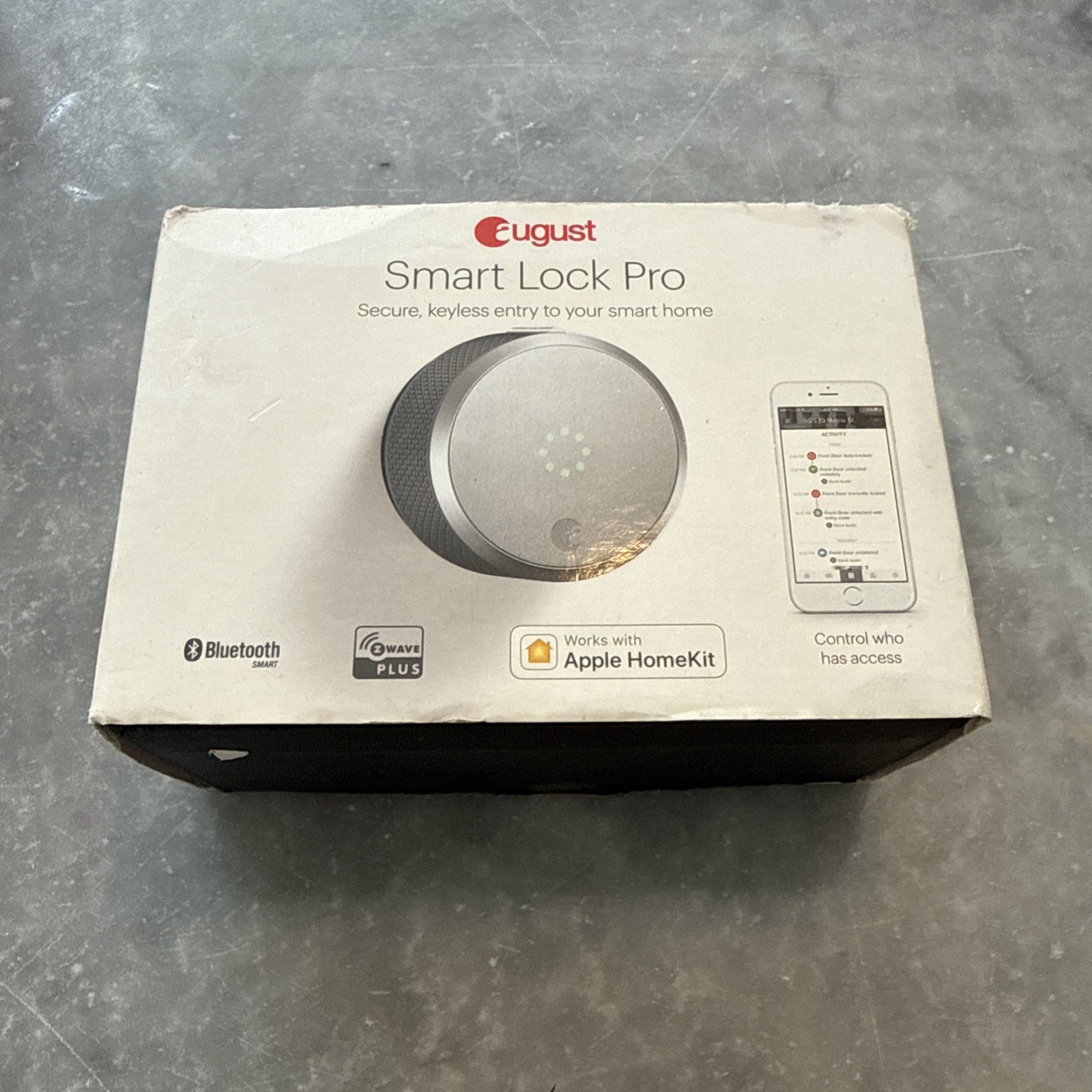 August Smart Lock Silver ASL-03 HomeKit Z-Wave Plus Open Box Under No Bridge gallery