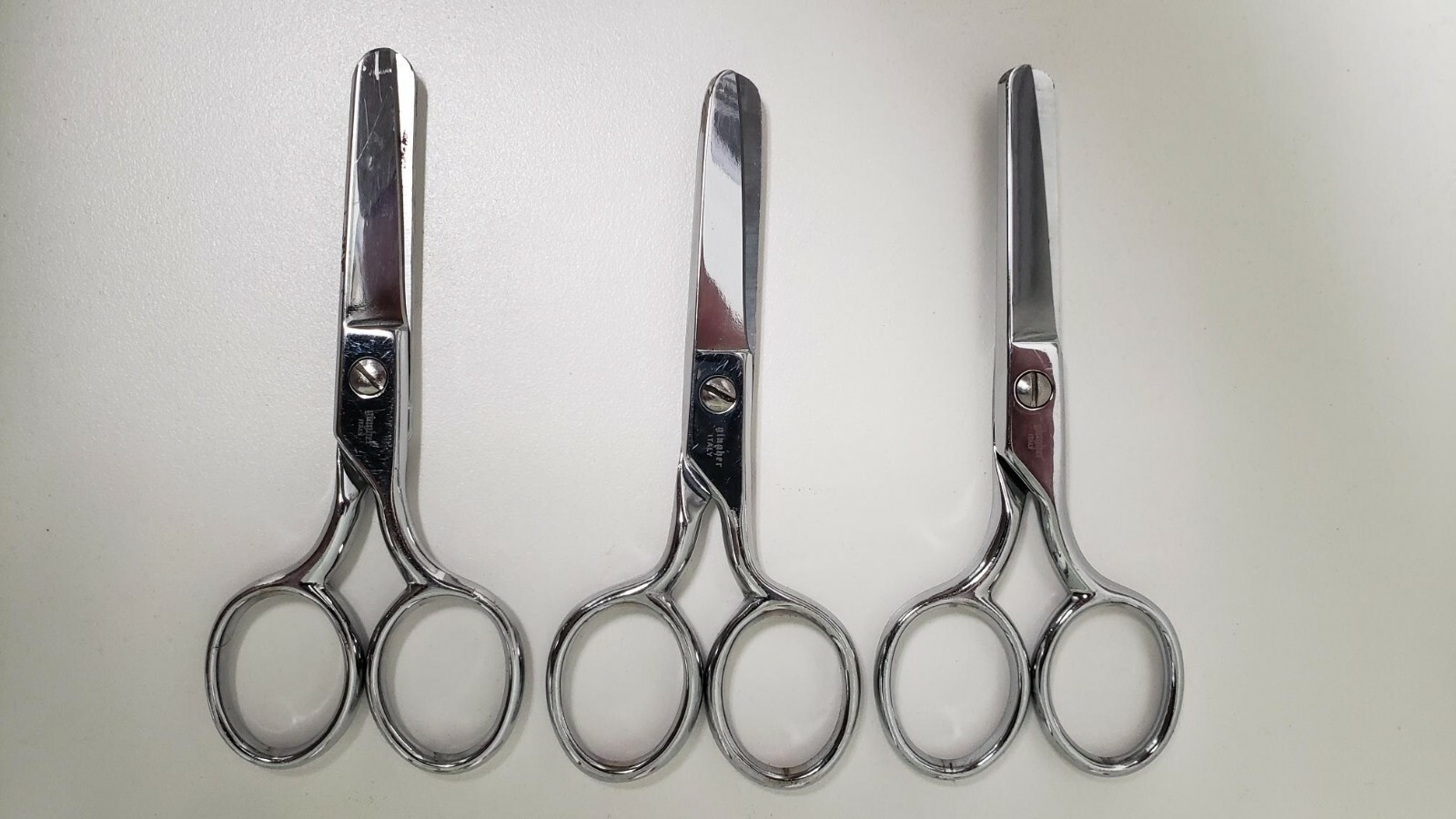 GINGHER Reconditioned Round Tip Multi-Purpose 4" Pocket Scissors  gallery