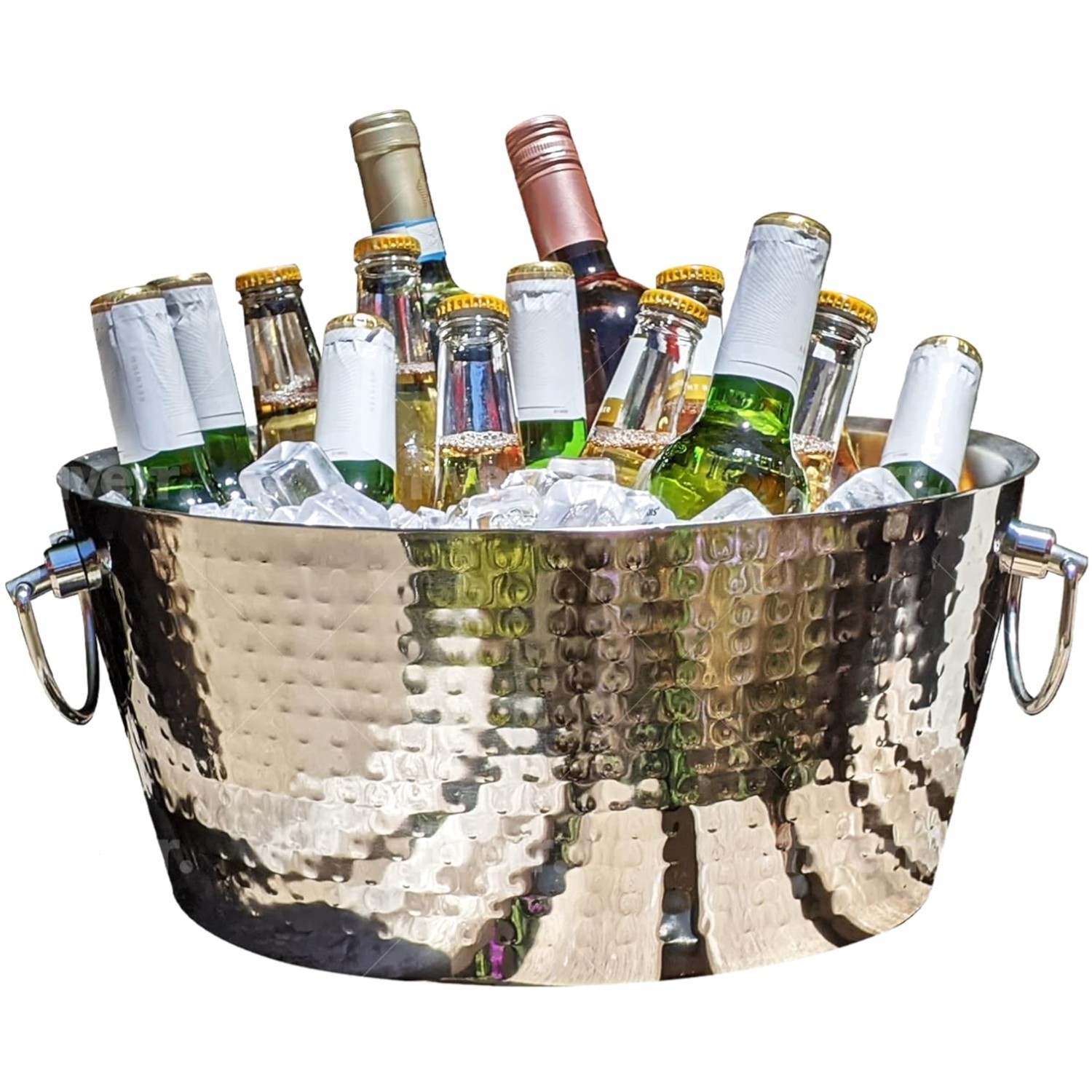 Stainless Steel Beverage Tub with Double Handles gallery